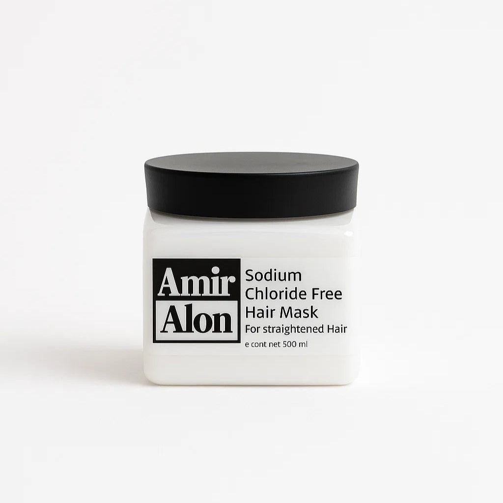 מסכה ללא מלחים מתאימה לכל סוגי השיער -AMIR ALON